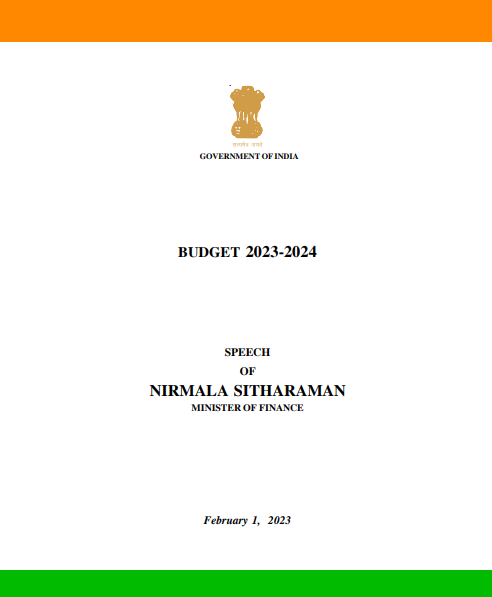 Download Budget 2023 in Pdf